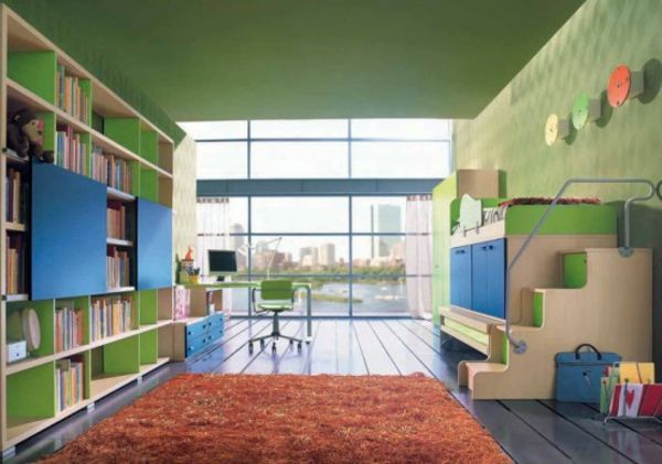 1-roms møbler-design-in-lys grønn