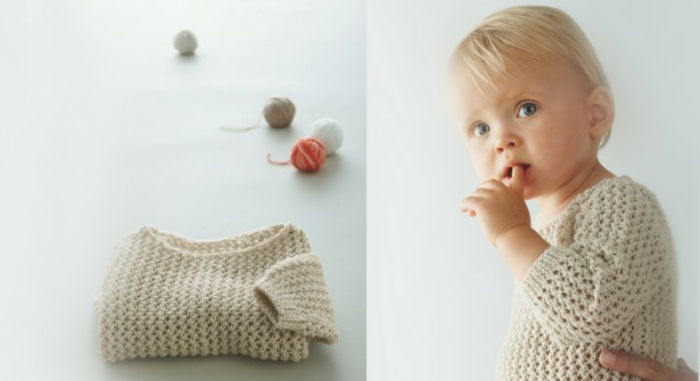 Baby trui-knit-of-reste