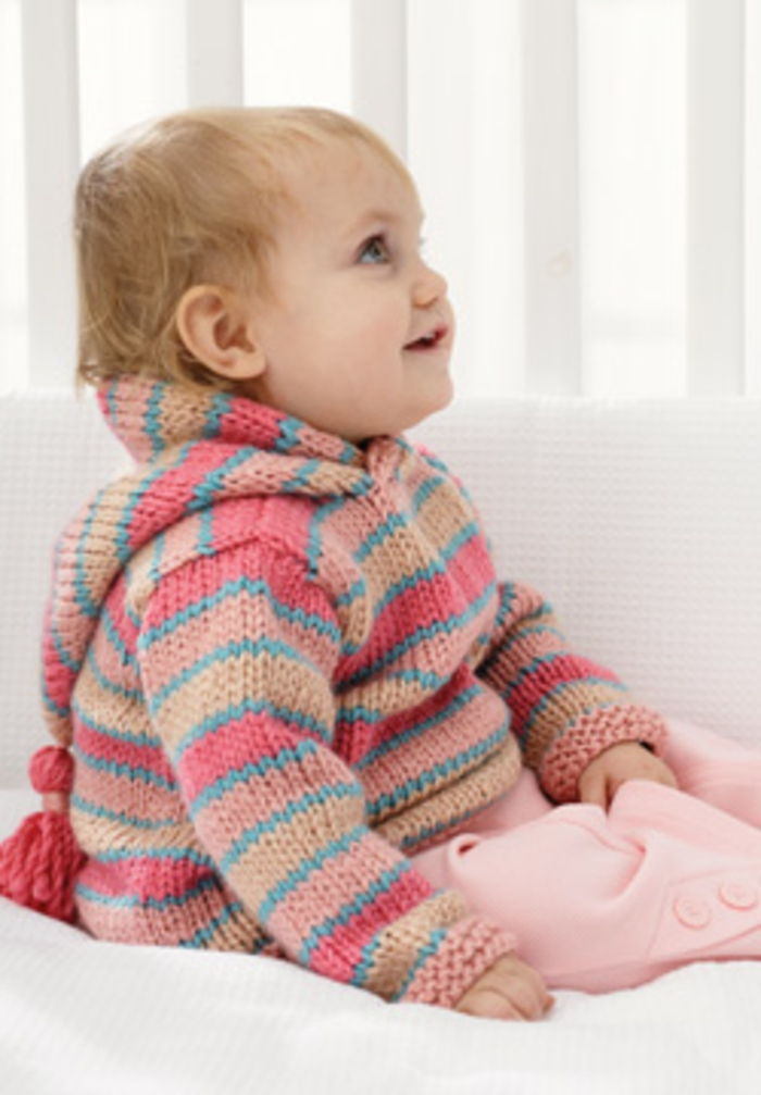 Baby trui-knit-to-hut