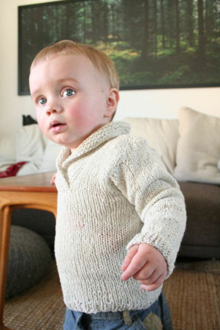 Baby trui-knit-white-for-klein-