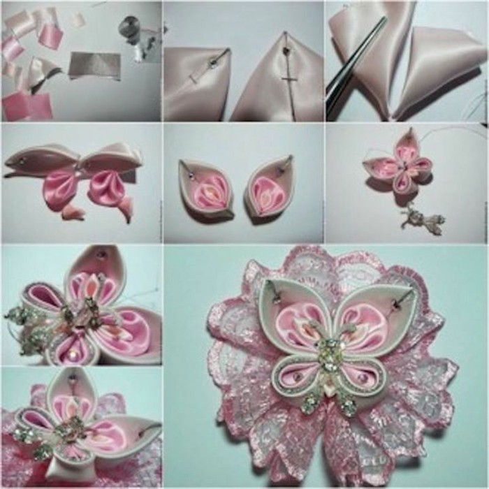 Bastelanleitung butterfly-a-rosa smycken