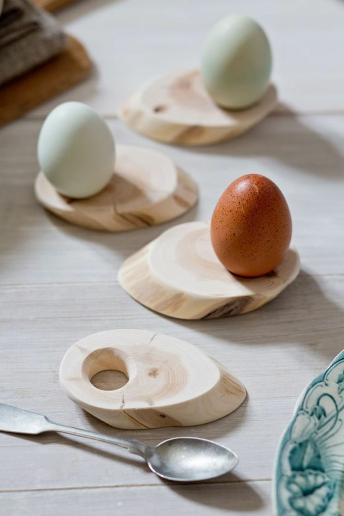 Okrasna deska Velikonočna dekoracija iz lesenih barv Velikonočna jajca