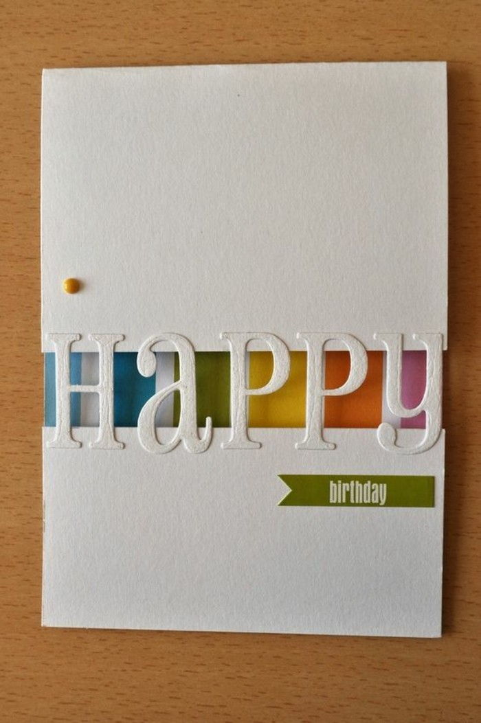 Cool födelsedagskort-själv-Craft-idéer