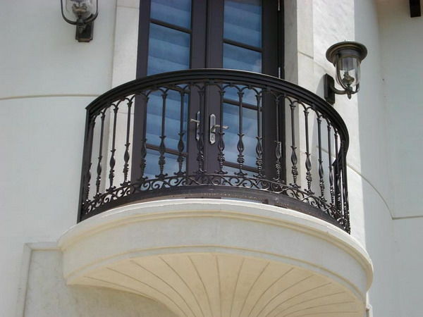 Železné zábradlie balkóna Design