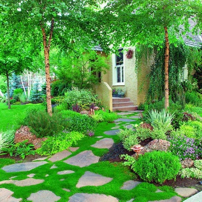 Trädgårdsgångar Styler vacker design