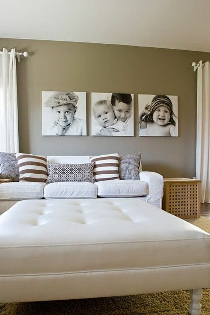Ideer bilde veggen i soverommet-eller-liv alltid-med-hvitt-møbler