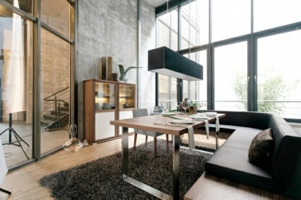 Luxusný dizajn kobercov a sklenených pohárov pre elegantný a moderný obývacia izba