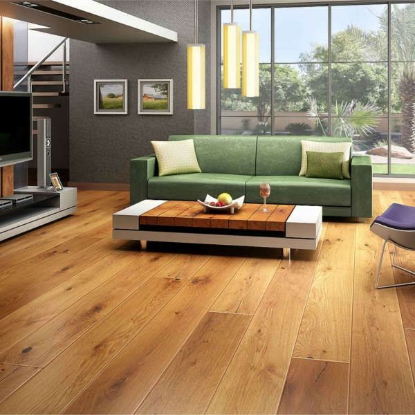 --interior designidéer golv från trä i vardagsrummet