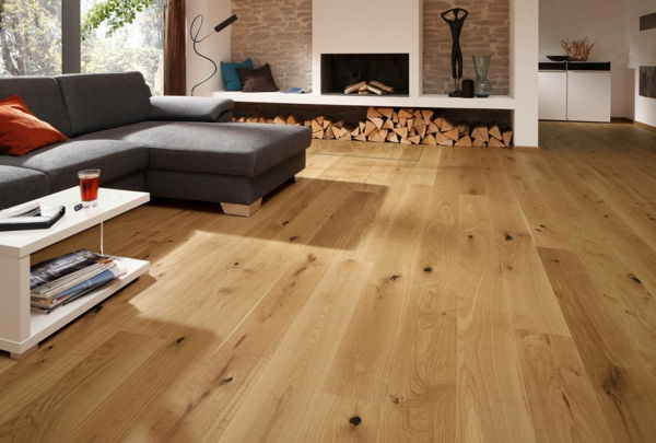 -Interior designidéer golv från trä vacker atmosfär