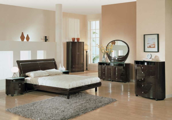 -Interior dizaino idėjos miegamojo Setup-