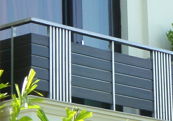 Moderné budovy zábradlia-by-one-balkón