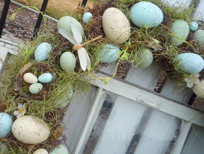 Decoração de Easter-mexer-A-chamativo decoração
