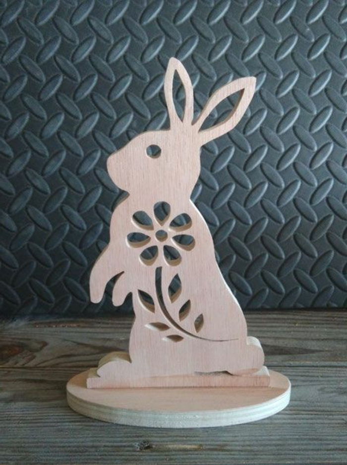 Dekorativni predmeti Velikonočni Velikonočni zajček iz lesa