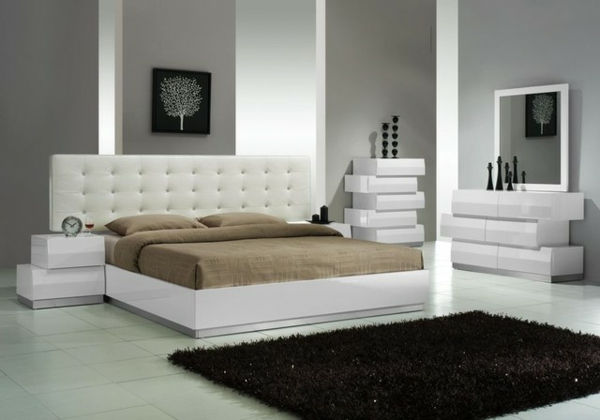 Miegamojo dizainas - modernus miegamojo baldai
