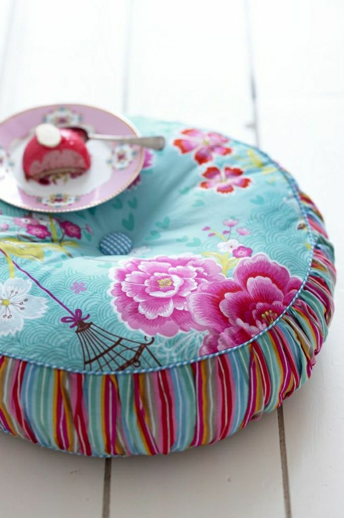 Tekstilės Joga pagalvėlė-spalvinga gėlių Kinija