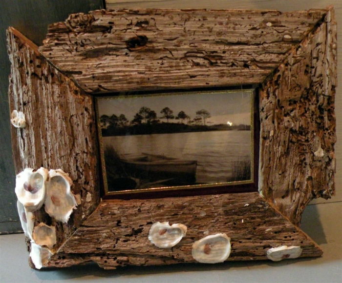 Driftwood Picture Frame lupine-originalni
