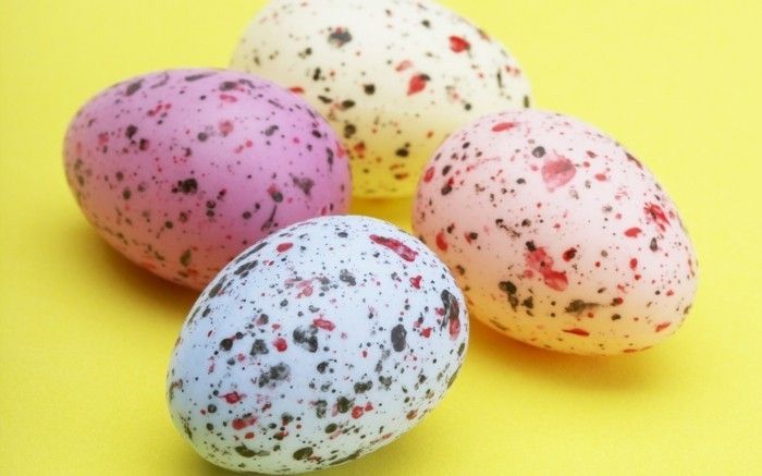Bakgrund påsk med målat ägg