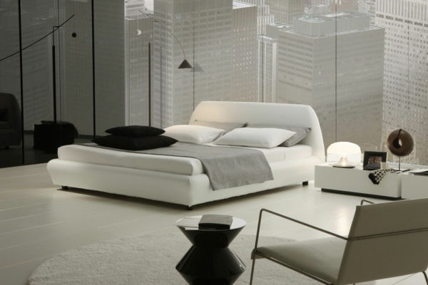 Wohnideen modernus ir elegantiškas miegamojo baldai Modernus-Interjeras