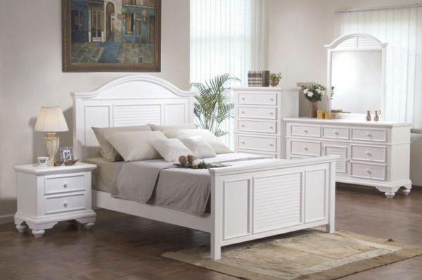 -Wohnideen modernus ir elegantiškas miegamojo baldai