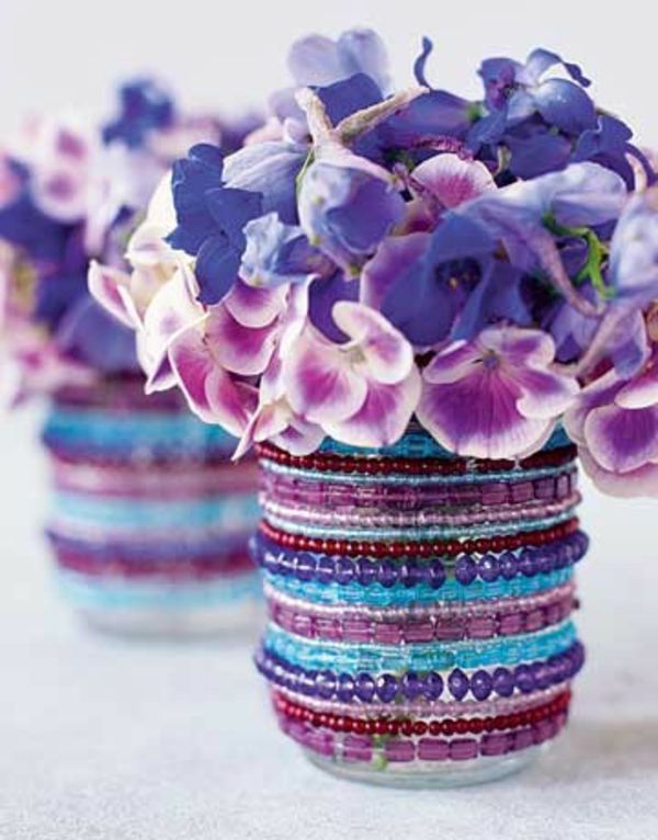 kieta pavasario DIY idėja - deko gėlių puodams