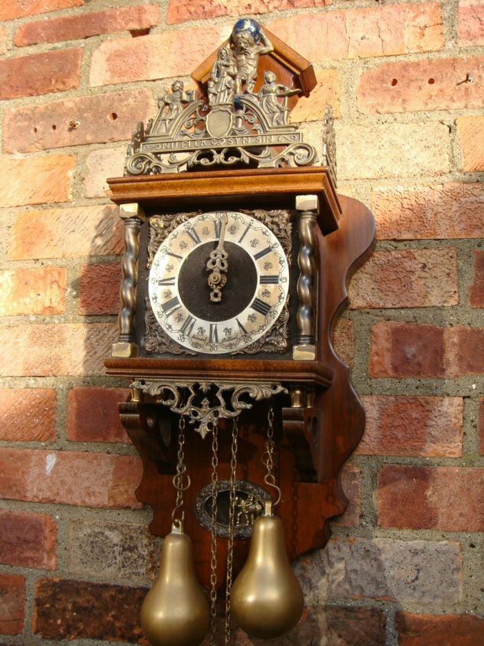 stare zegary-holenderski Zegary ścienne mur rocznika