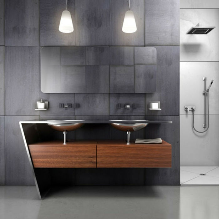 kúpeľňové doplnky-nápady-šedo-wall-design