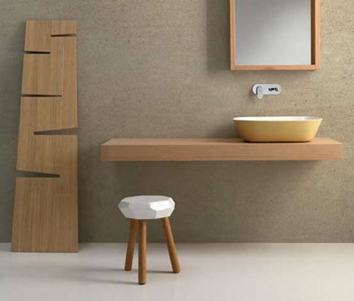 kúpeľňové doplnky-nápady-drevený Furni