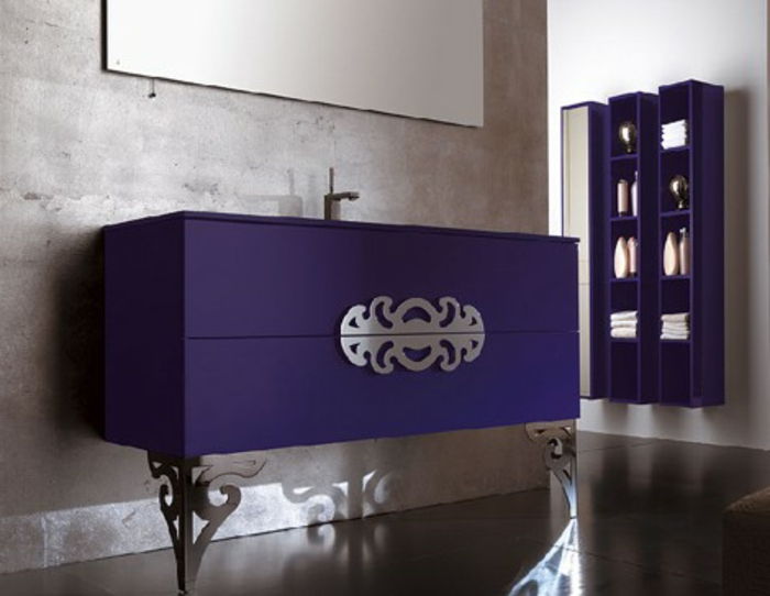 kúpeľňové doplnky-nápady-fialovo-cabinet
