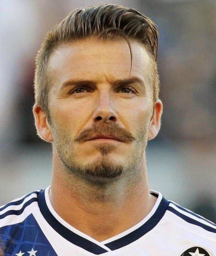 David Beckham s mušketýrom, futbalistom, majstrom futbalu