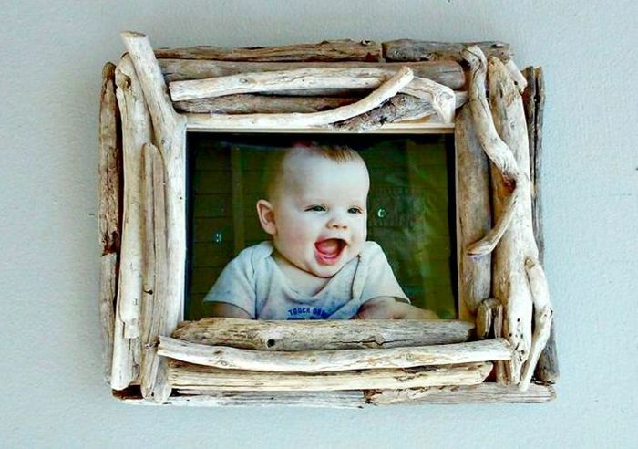 okvir za sliko-si-obrtnih Driftwood Baby Photo