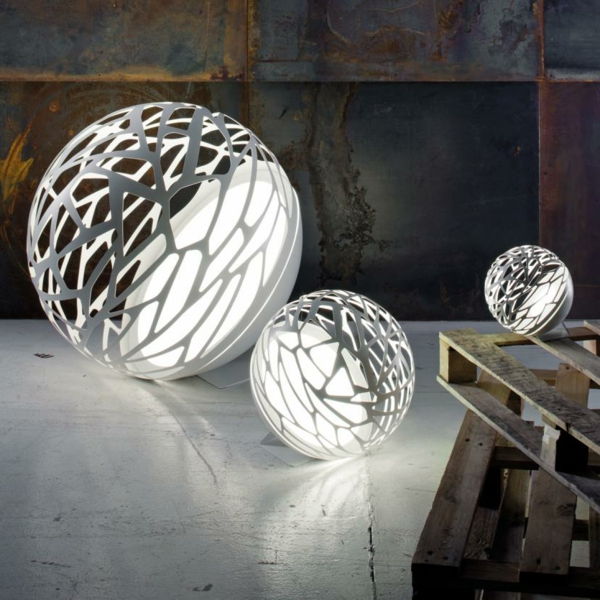 designer - Lampadine a sfera lampada da terra