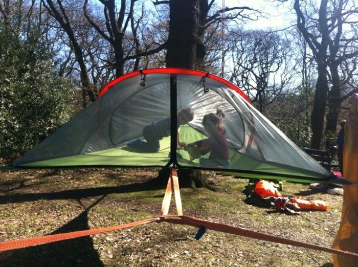 a-nice-camping tält-i-skogen