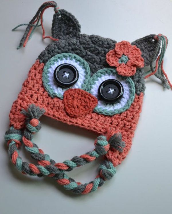 Owl háčkovanie-krásne, tvorivé Häkeleien -häkeln-lernen--