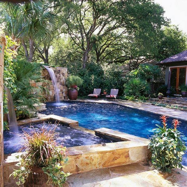 fantastično delujoči bazen-by-the-vrt