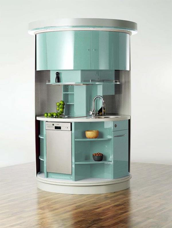 fantastisk design för små kök Mini kitchen