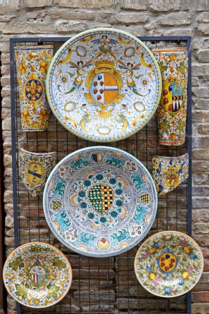 jemné talianska keramika-Florencia-Rím-Benátky