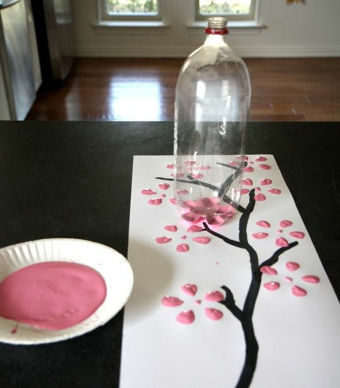 olhe maneira de pintar cerejeira japonesa-se para o dia das mães