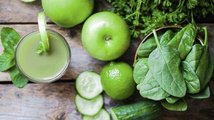 detox detoxikačné-zelená-koktejl-uhorka-jablko-vápenato-špenát