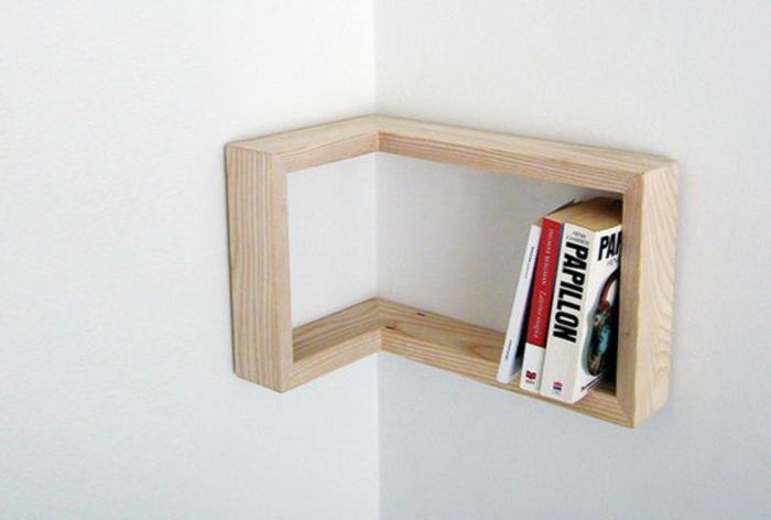 drewniane półki-build-corner-książki-regał-DIY-idea-wandgestatung-wanddeko