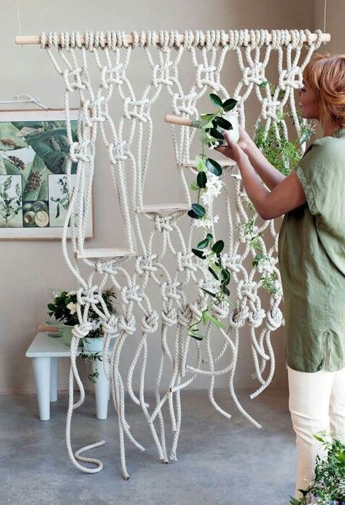 blomsterpotte for flere potter vakre ideer veggdekorasjon hjemme hage leilighet kvinne dekorert