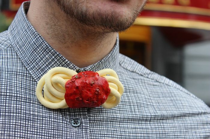 tričko-s-fly-vymysleného-fly-s-špagety-and-paradajkovej omáčke-as-dekorácie-tvorivé nápad