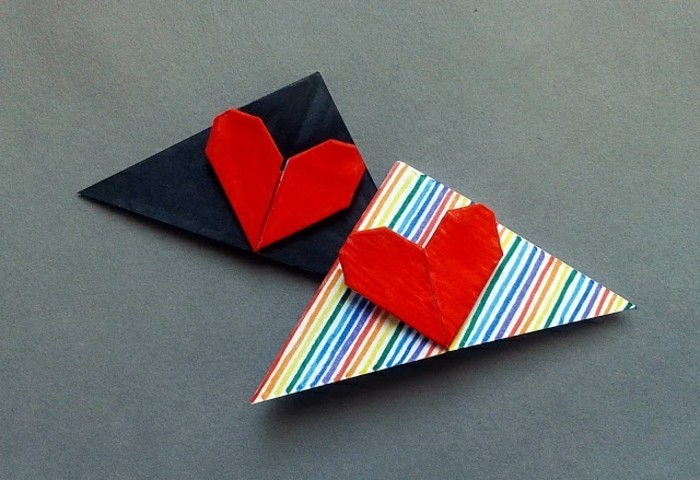 inima-Tinker-origami-inspirație-roșu-culoare