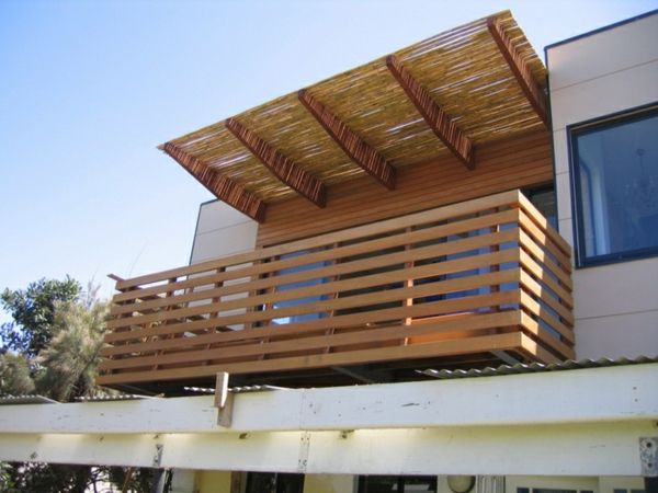 medinė terasa-pastatytas modernus padėklai