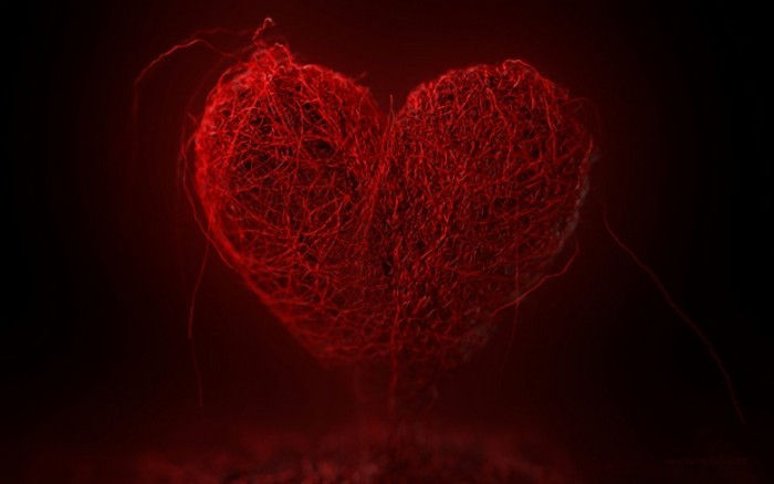 intressant design-heart tapet for-valentine