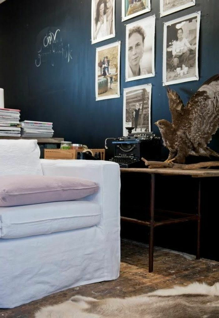 intressant modell sovrum-bensin vägg färg-vit-möbler