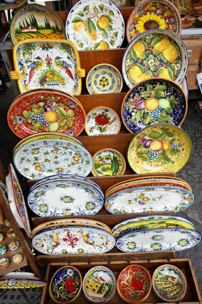 Talianska keramika keramiky keramické dosky