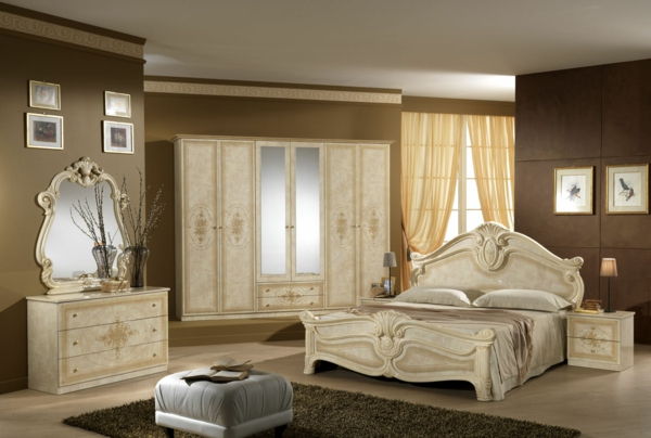 Talianska spálňa - s bielou posteľou