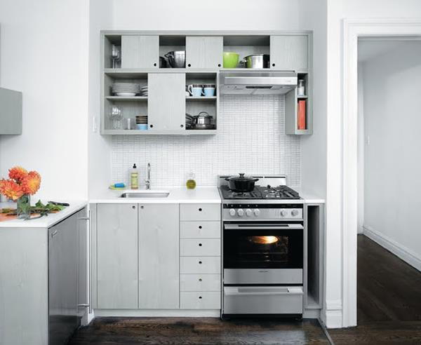 kökslösningar-för-small-kök-in-white anläggning idé