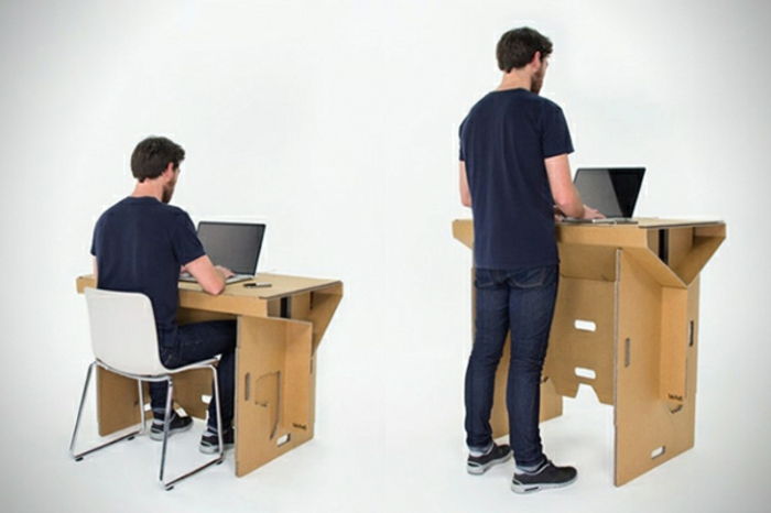 folding-desk-Eigenbau-vakre-modell