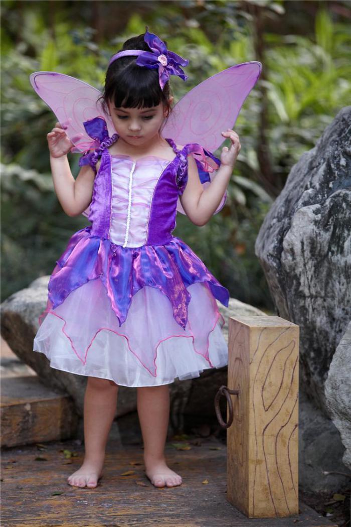 Little Fairy fėjos-kostiumas-violetinė spalva